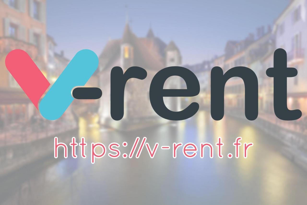 Le Palazzo - Appartement Plus Parking Privatif - V-Rent Annecy Buitenkant foto